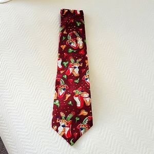 Tabasco 100% Imported Silk Tie